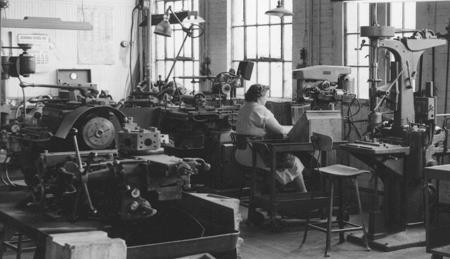 Drill room sometime between 1943-53