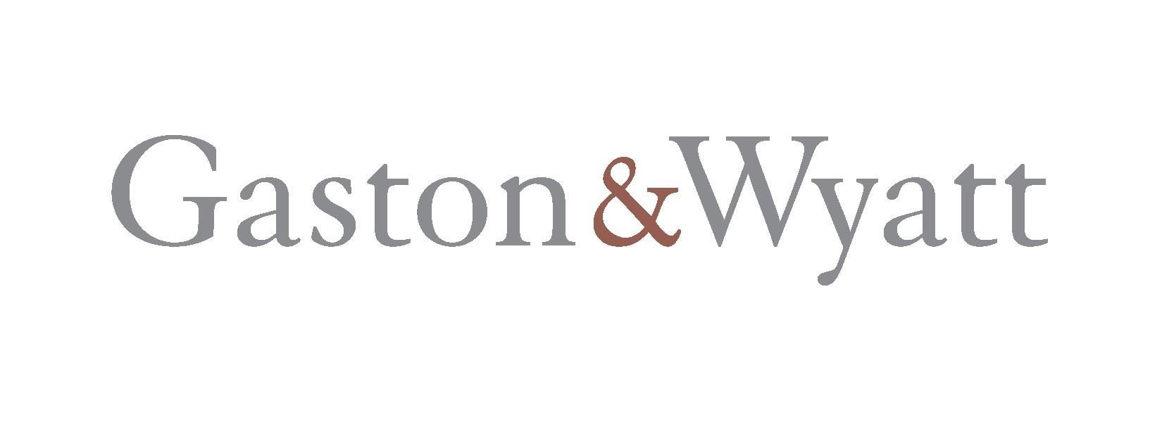 Gaston & Wyatt Web Logo 07 2024 Gaston & Wyatt Web Logo 07 2024