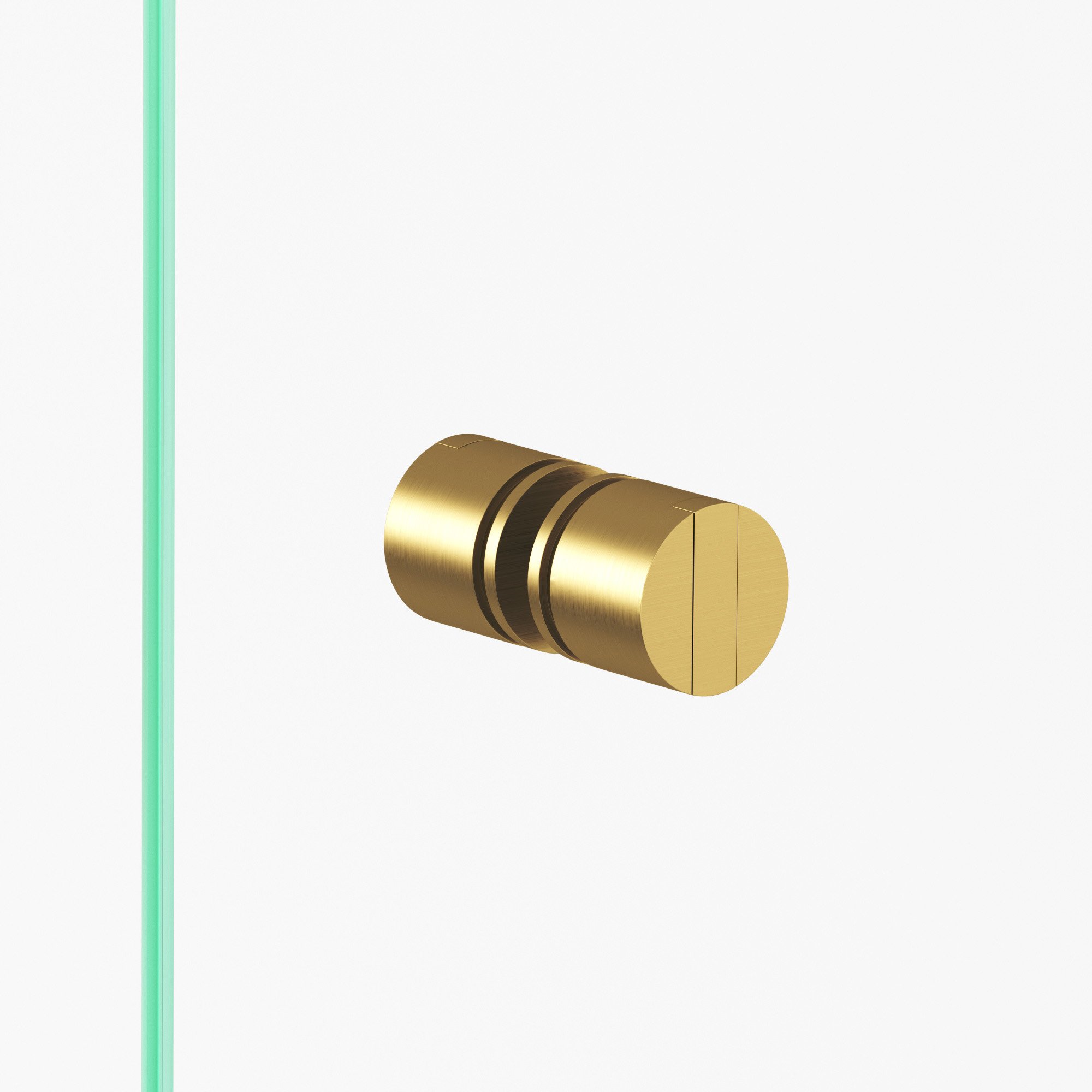 Colonial Bronze 1387 Series Shower Door Knob BB in Satin Brass (4)