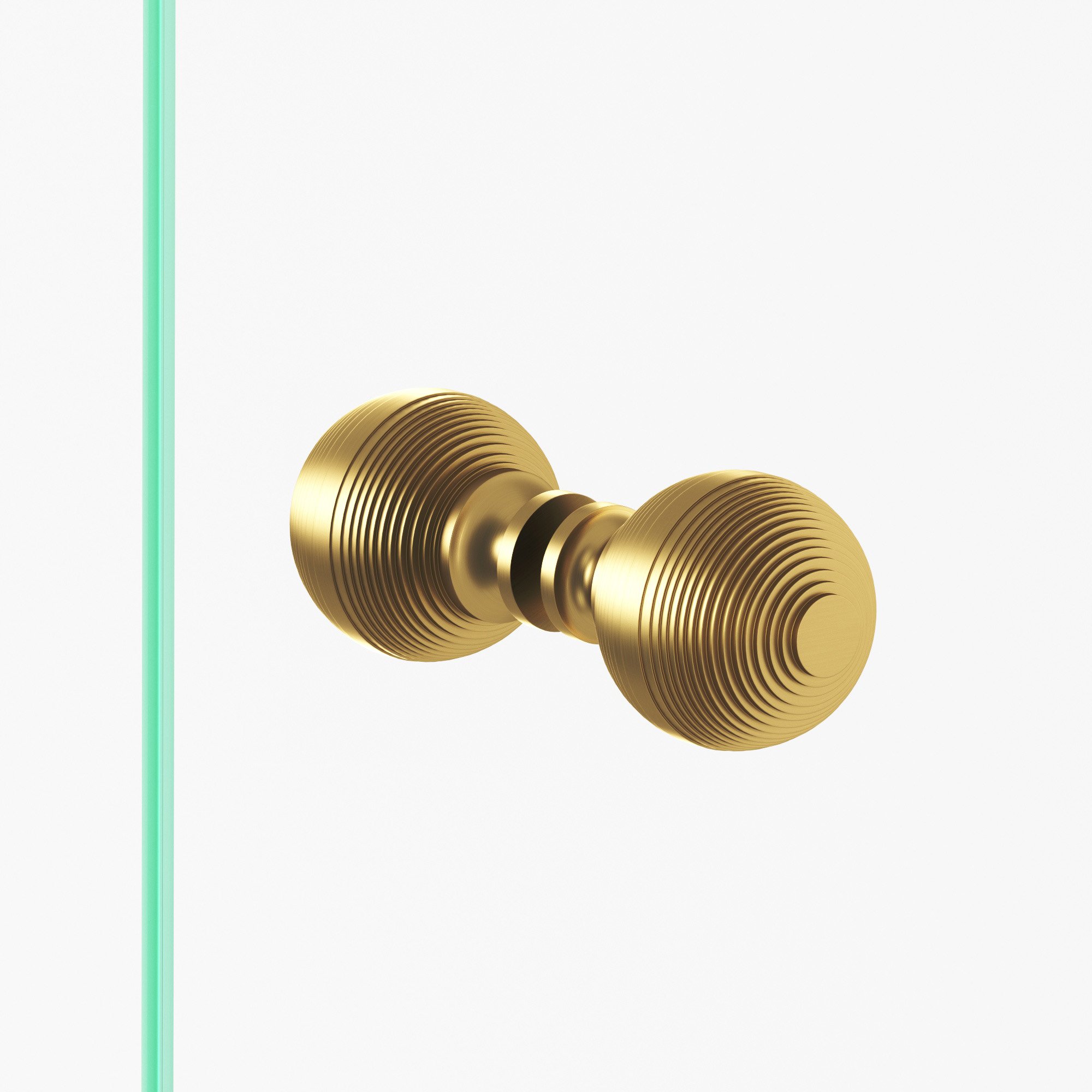 Colonial Bronze 637 Shower Door Knob BB in Satin Brass (4)