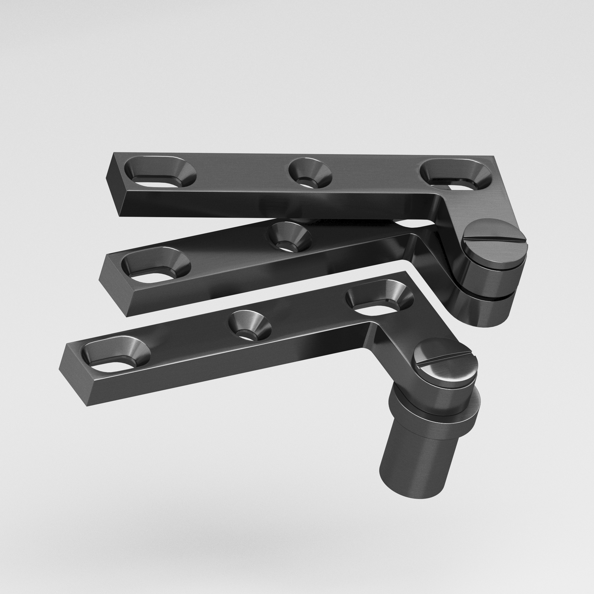 Colonial Bronze 6B Series Pivot Hinge 48 in Graphite (GRA)