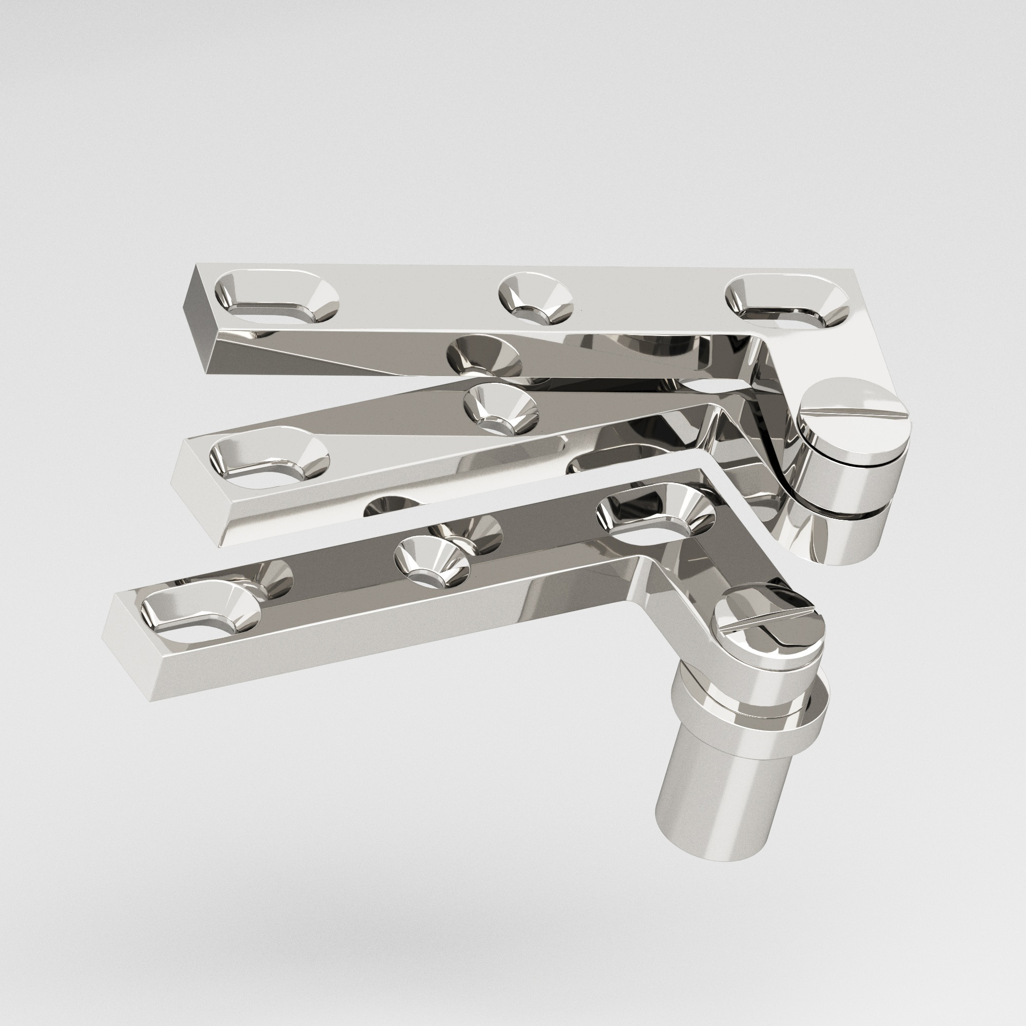 Colonial Bronze 6B Series Pivot Hinge 40 in Polished NIckel (14)