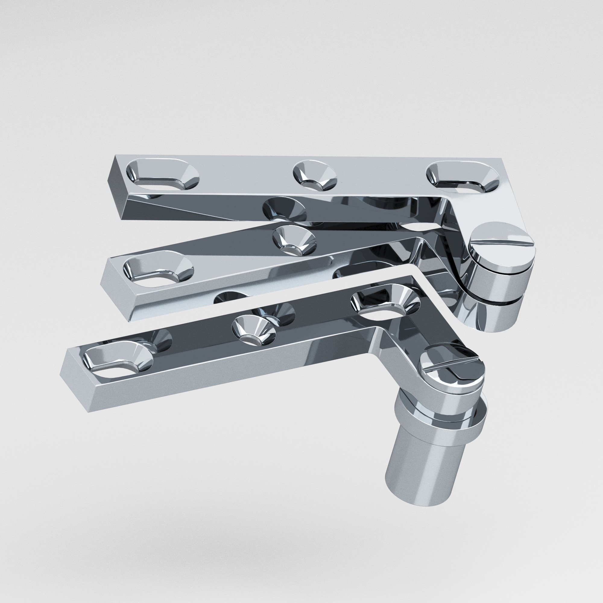 Colonial Bronze 6B Series Pivot Hinge 36 in Polished Chrome (26)