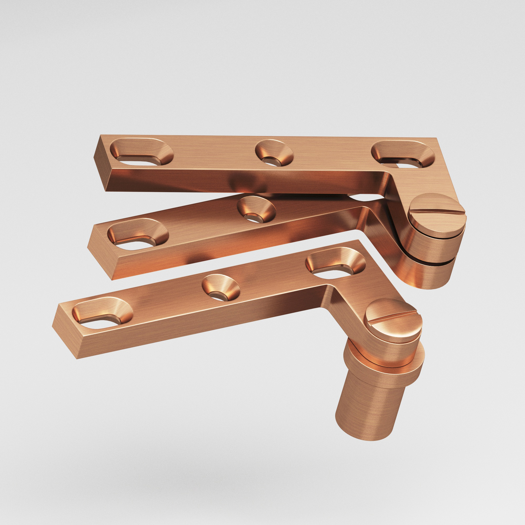 Colonial Bronze 6B Series Pivot Hinge 20 in Satin Bronze (10)