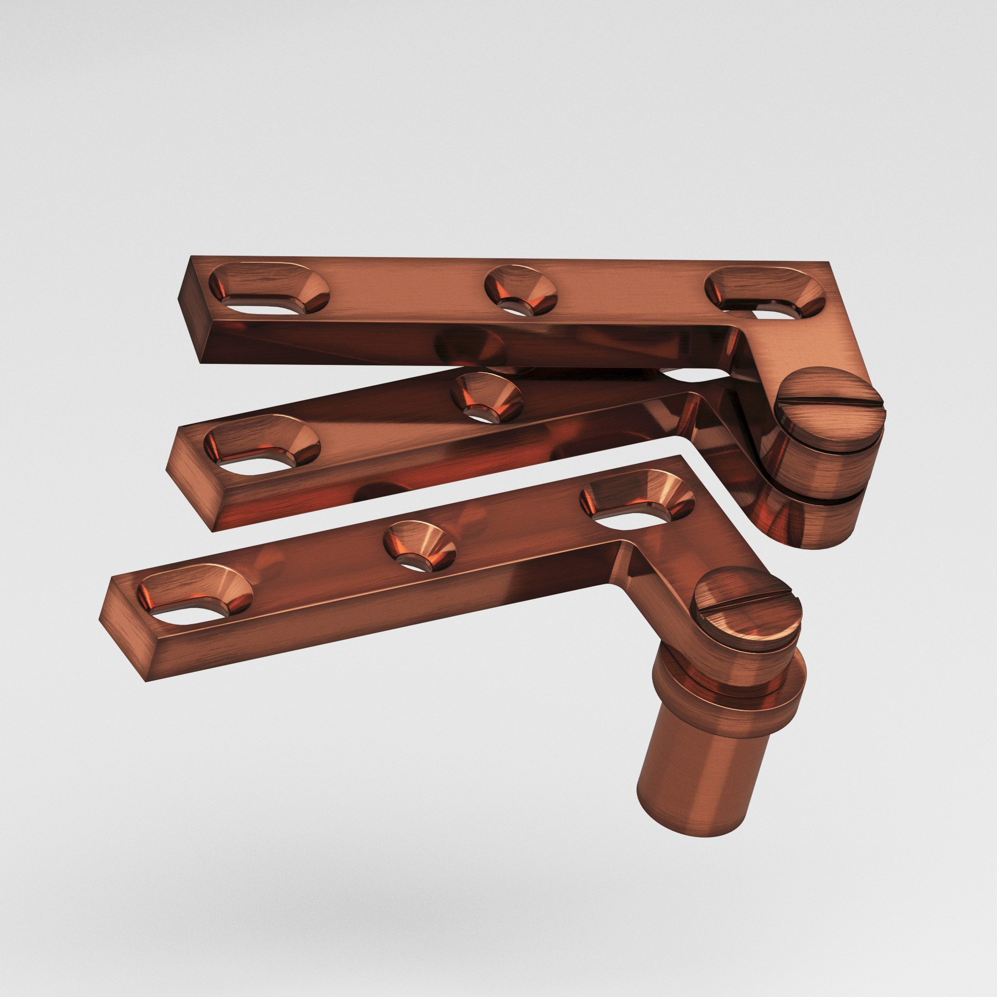 Colonial Bronze 6B Series Pivot Hinge 16 in Antique Copper (11)