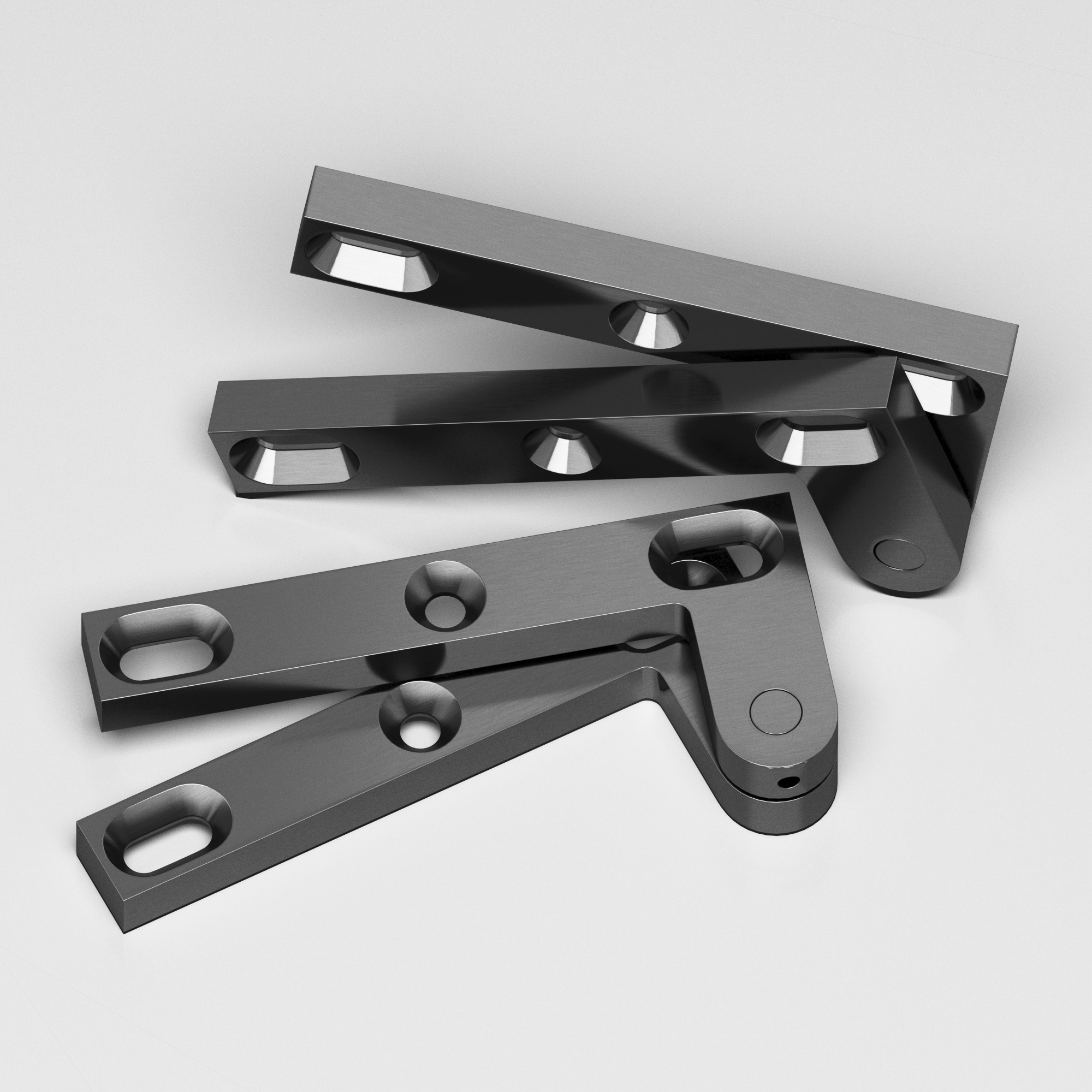 Colonial Bronze 6FH Series Pivot Hinge 48 in Graphite (GRA)