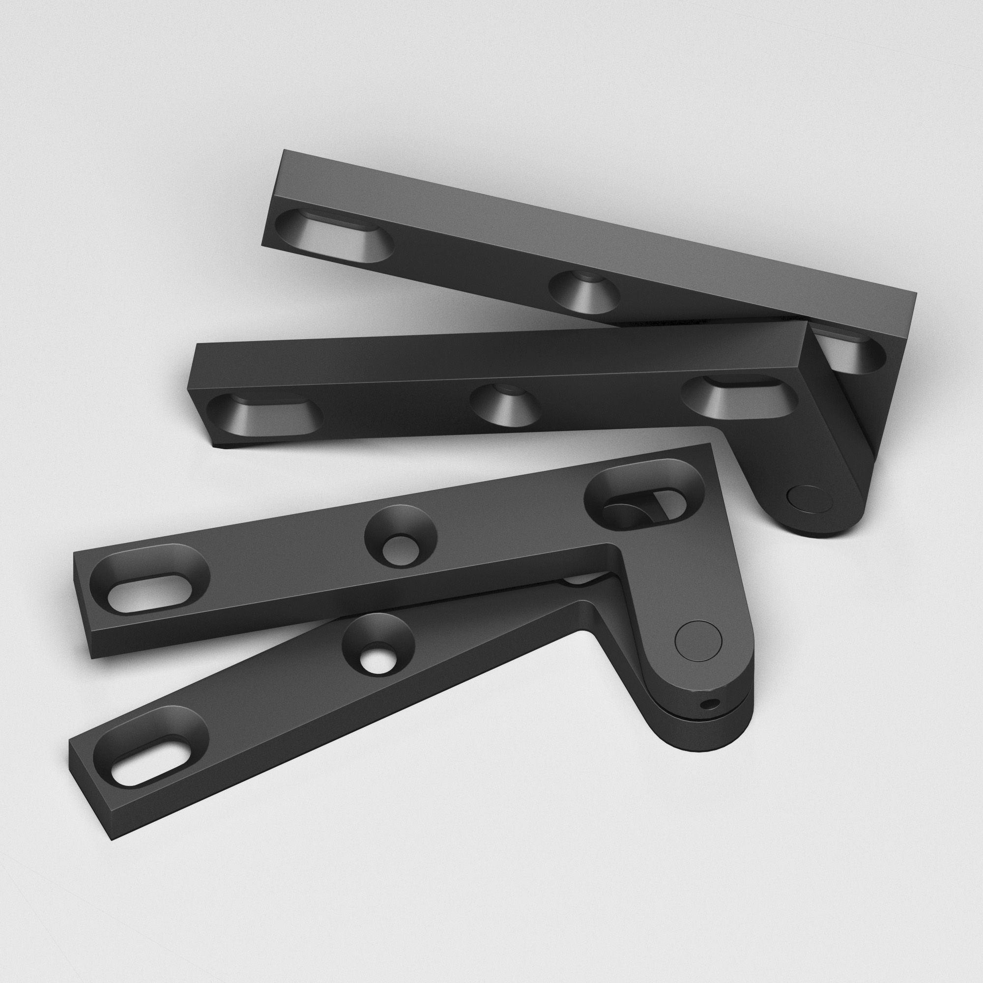 Colonial Bronze 6FH Series Pivot Hinge 49 in Matte Graphite (MGRA)