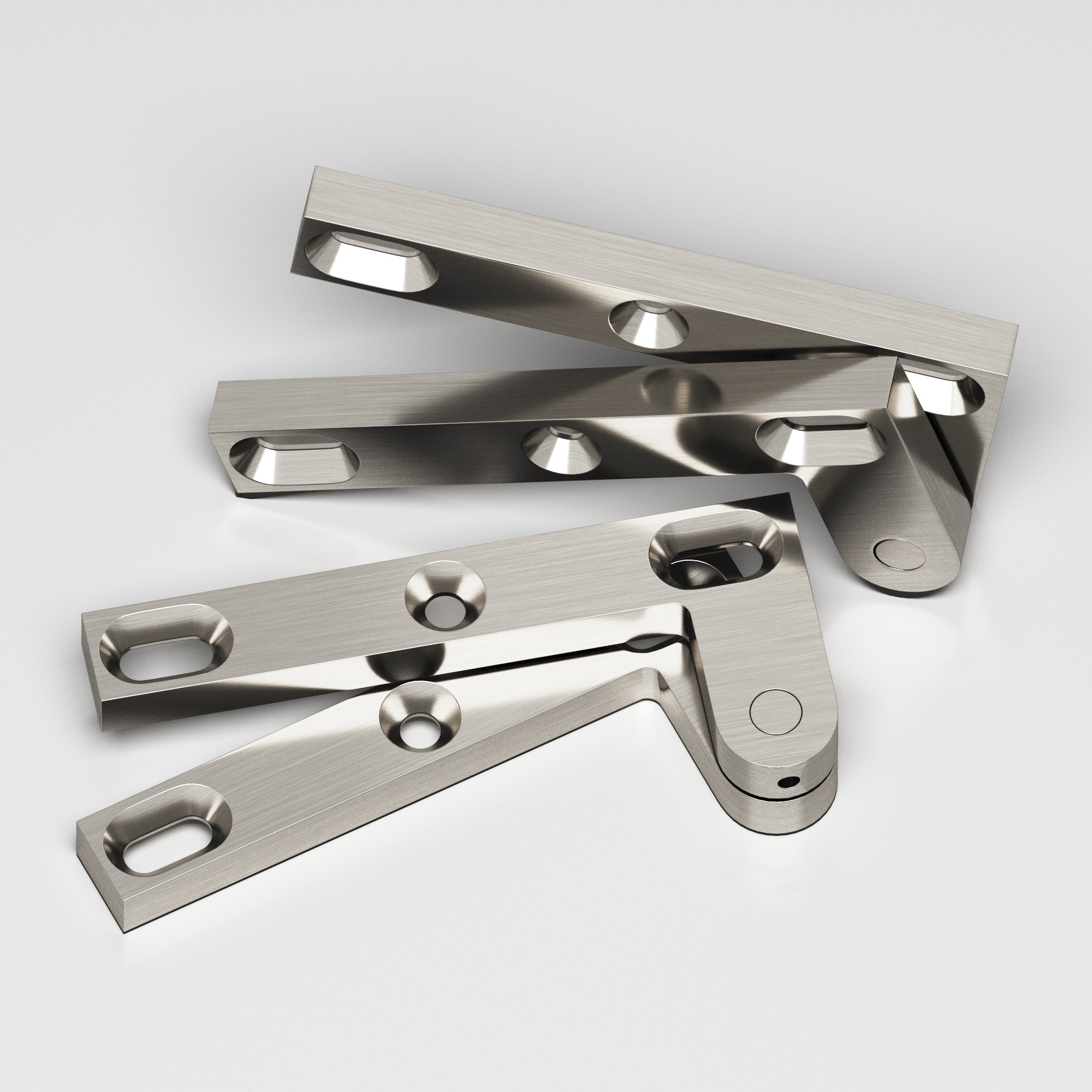 Colonial Bronze 6FH Series Pivot Hinge 41 in Satin Nickel (15)