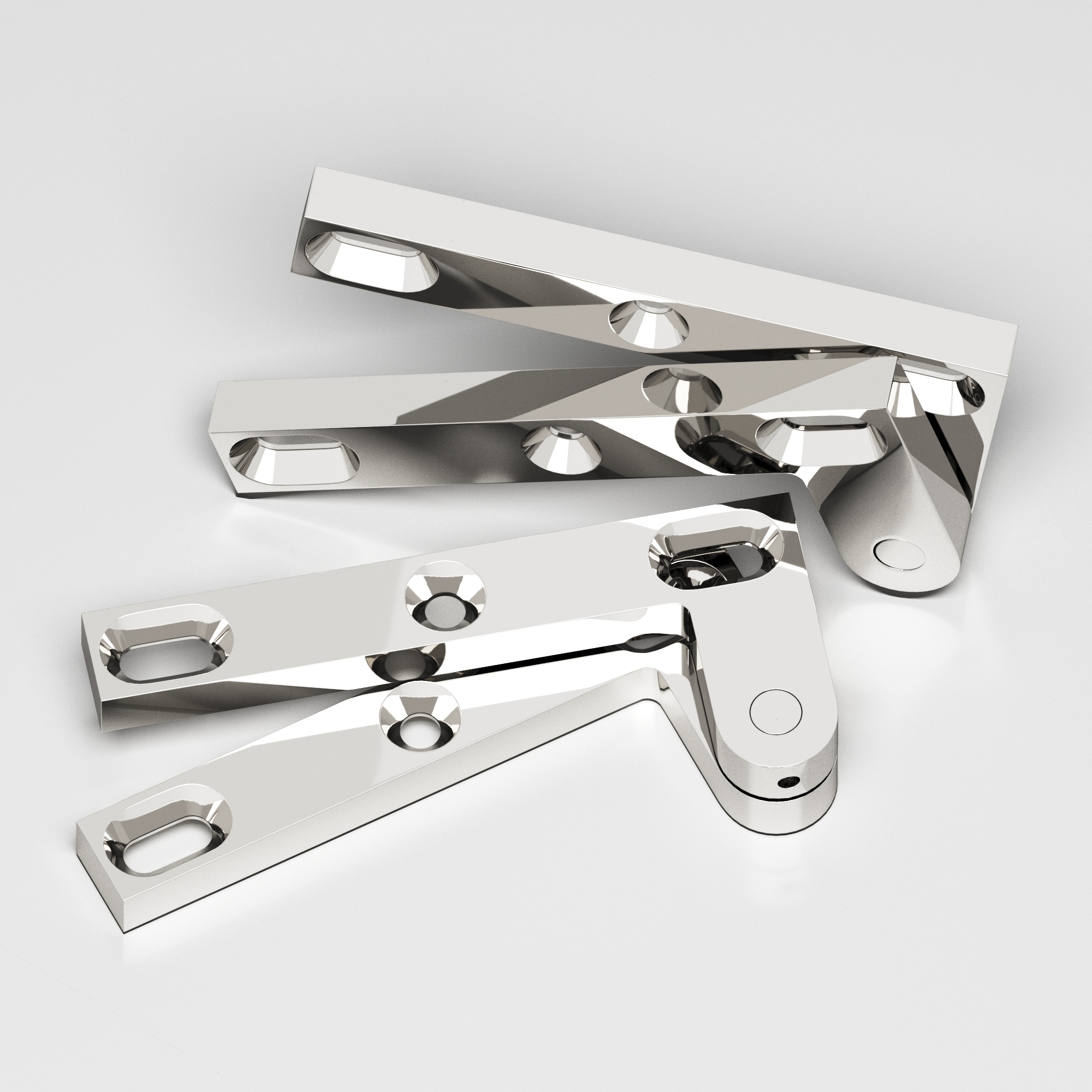Colonial Bronze 6FH Series Pivot Hinge 40 in Polished NIckel (14)