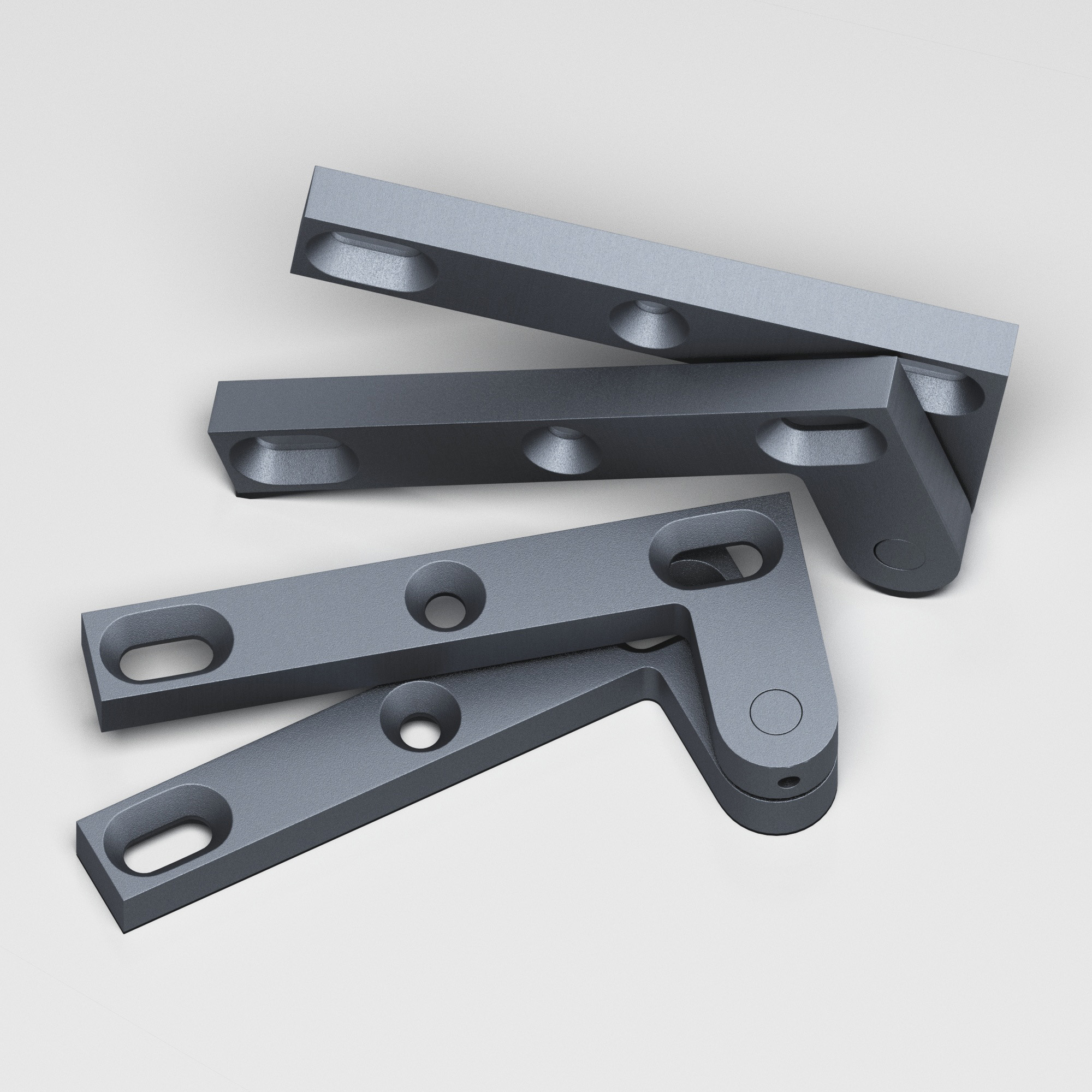 Colonial Bronze 6FH Series Pivot Hinge 39 in Frost Chrome™ (26F)