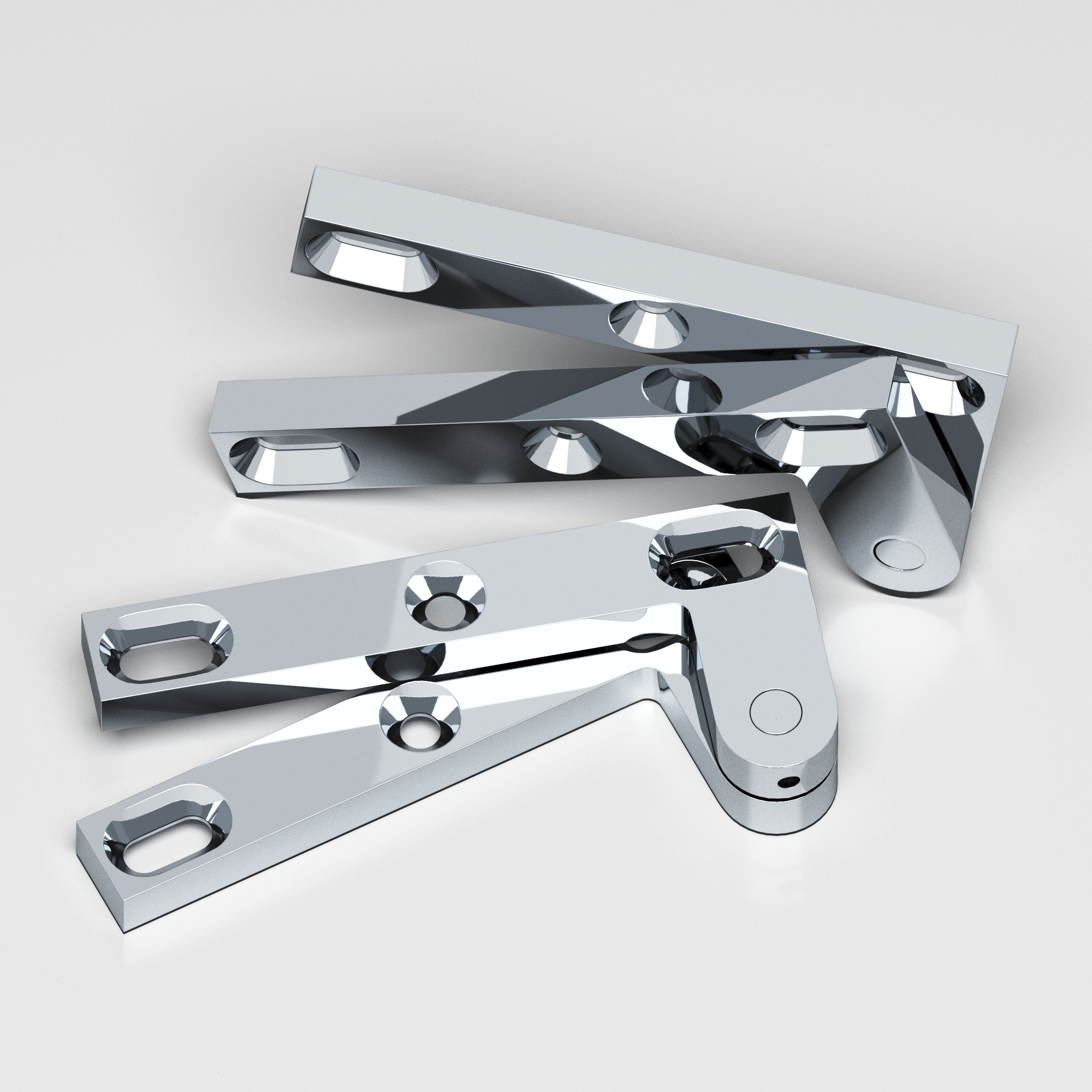 Colonial Bronze 6FH Series Pivot Hinge 36 in Polished Chrome (26)