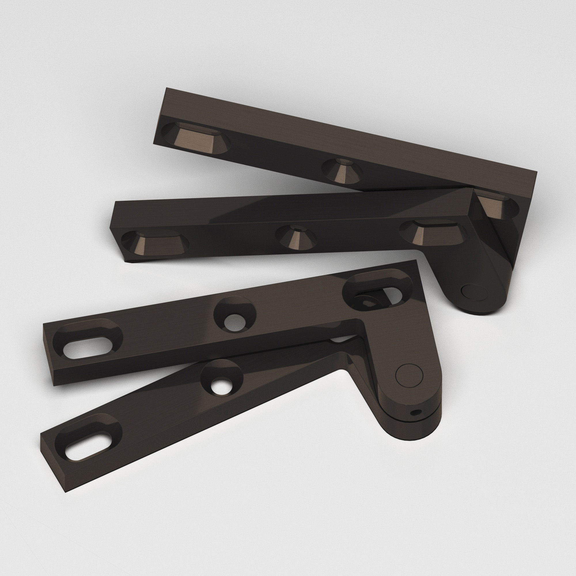 Colonial Bronze 6FH Series Pivot Hinge 34 in Dark Statuary Bronze (20A)jpg