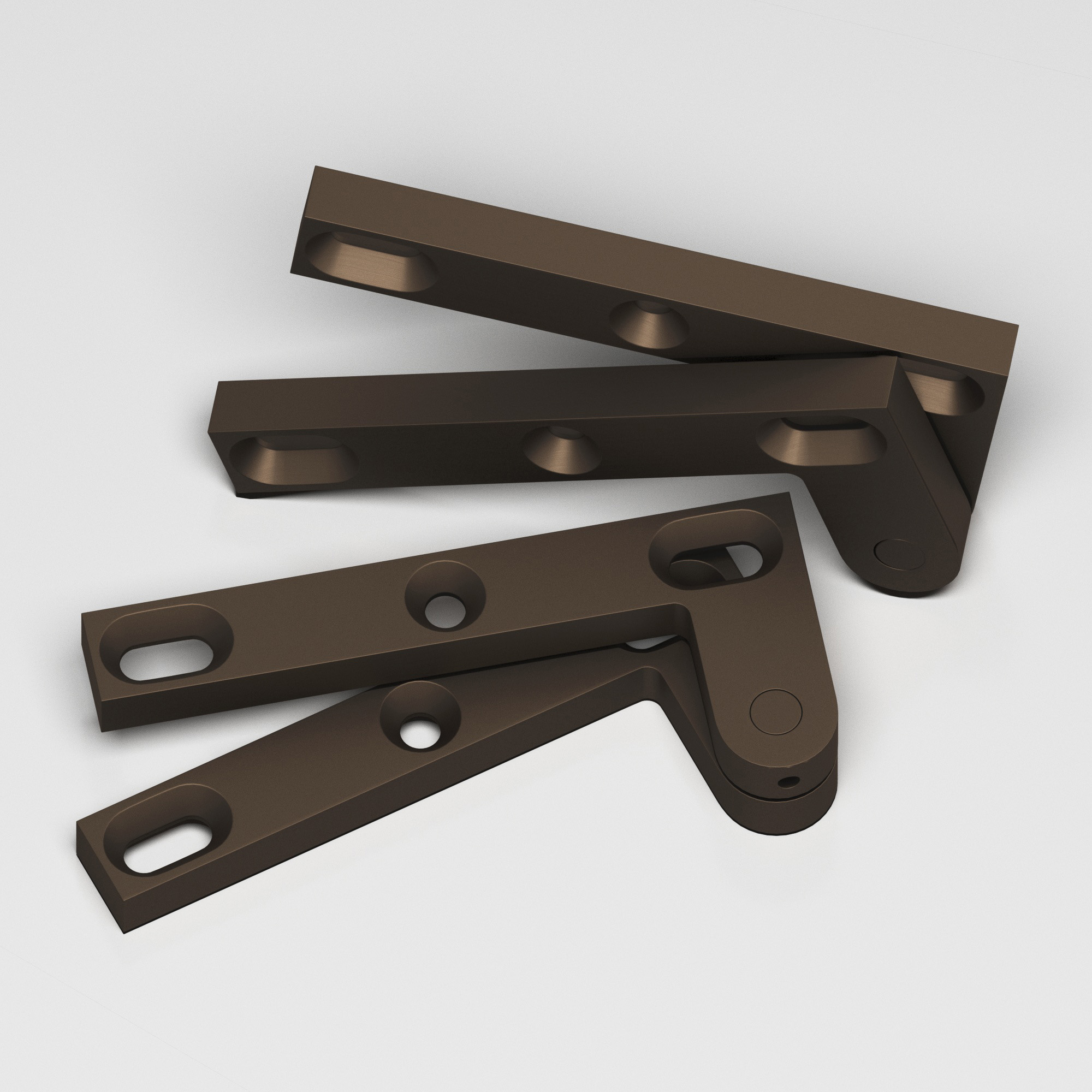 Colonial Bronze 6FH Series Pivot Hinge 33 in Heritage Bronze (S10B)