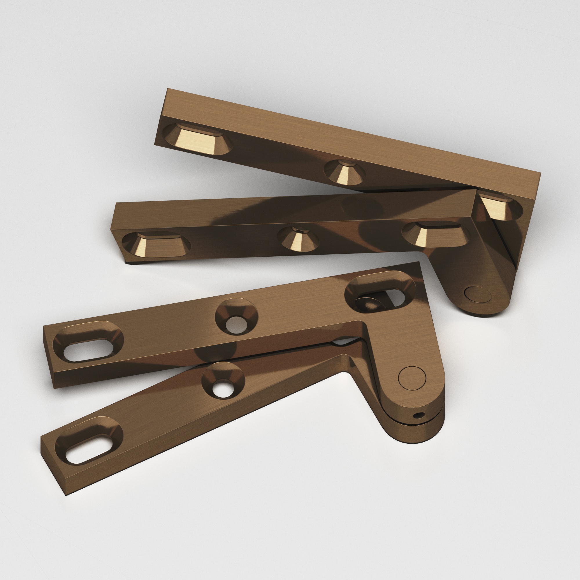Colonial Bronze 6FH Series Pivot Hinge 26 in Light Statuary Bronze (20)