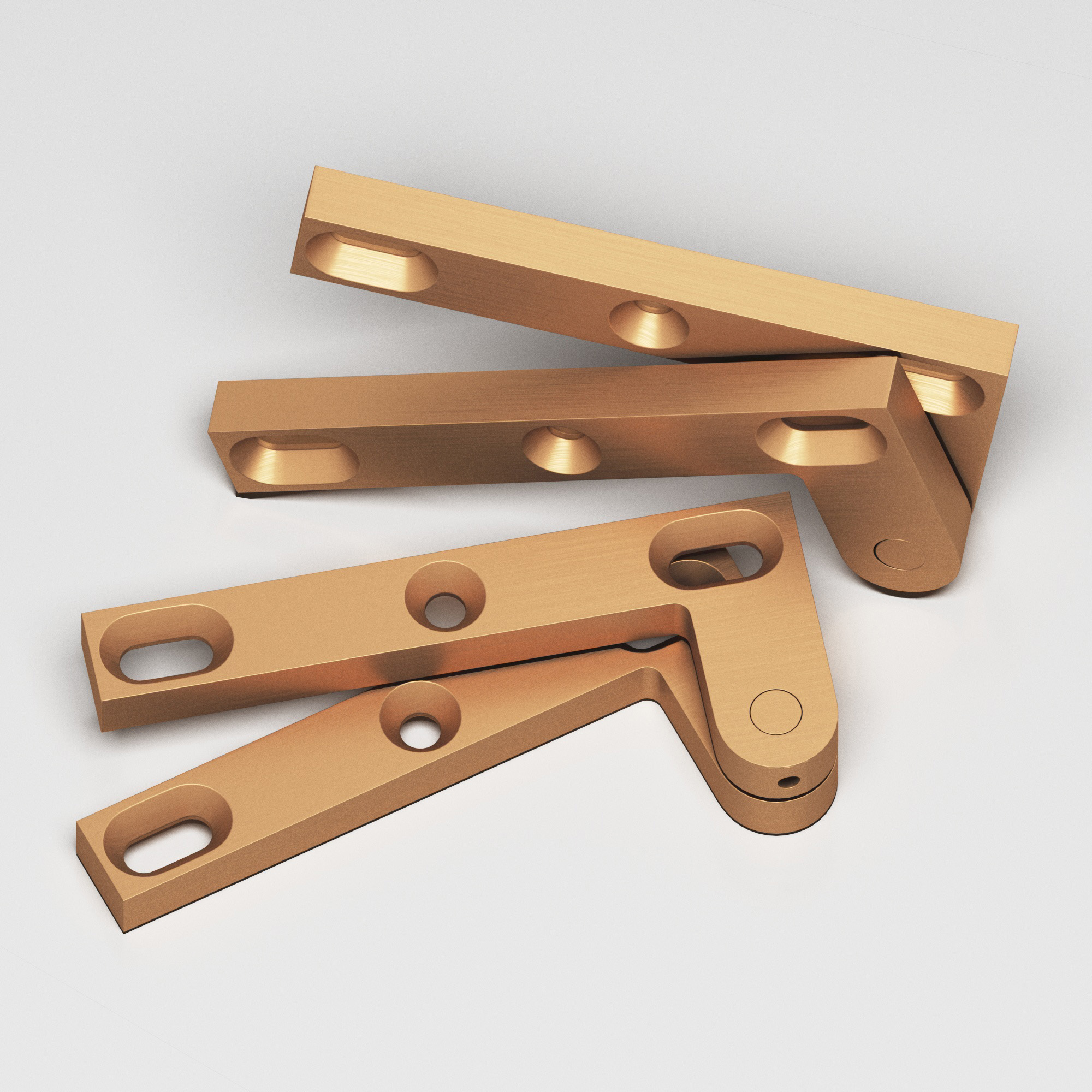 Colonial Bronze 6FH Series Pivot Hinge 21 in Matte Satin Bronze (M10)