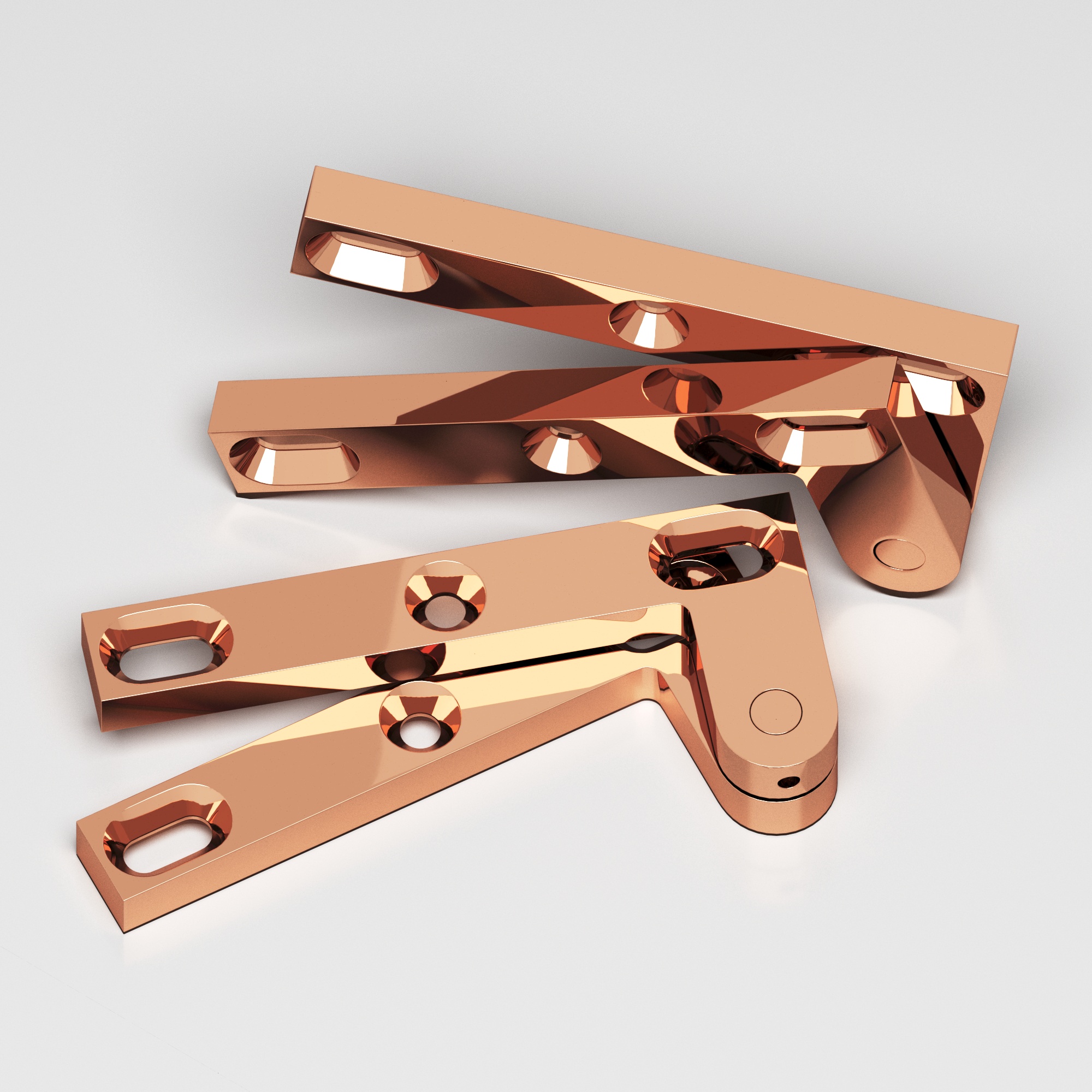 Colonial Bronze 6FH Series Pivot Hinge 13 in Polished Copper (CU)