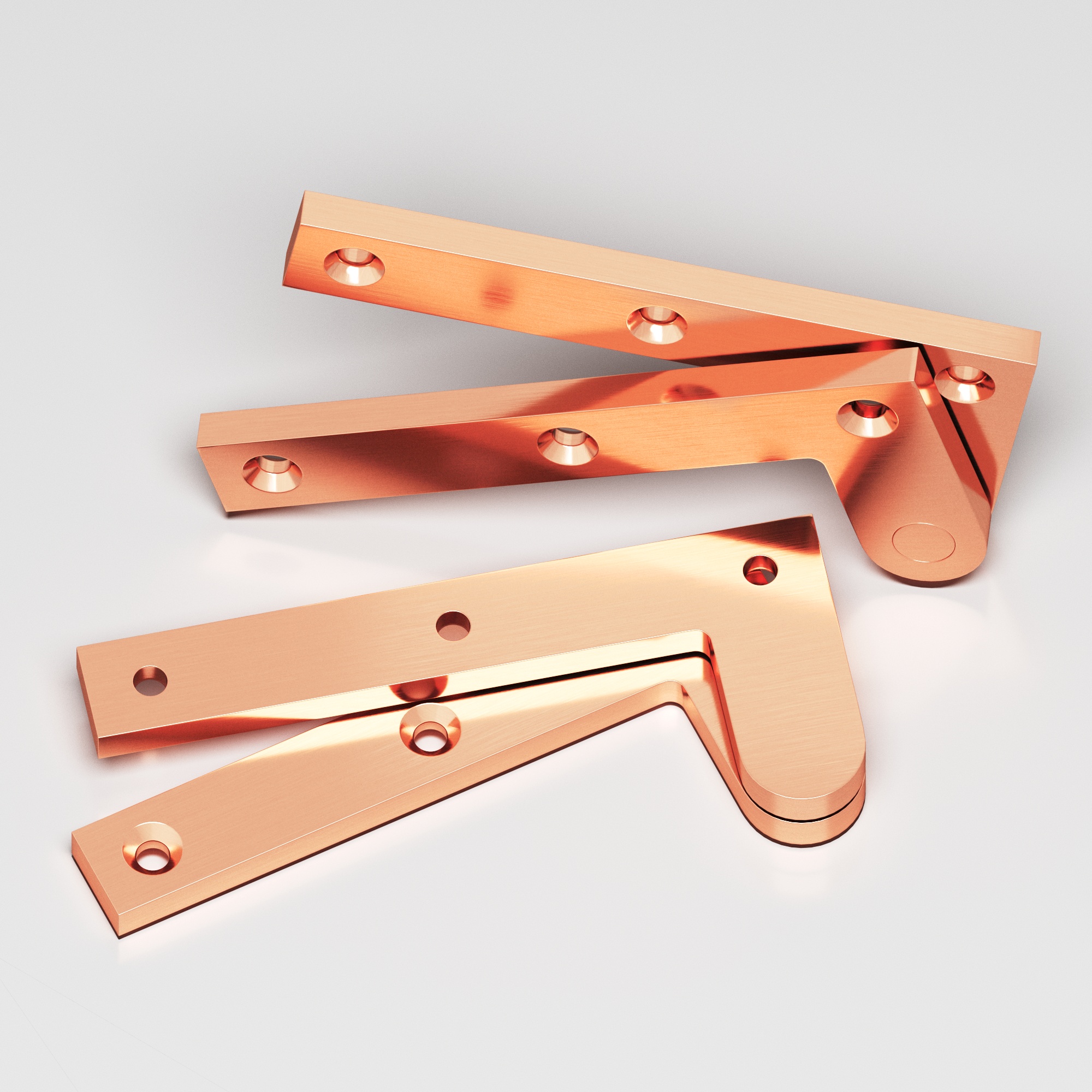 4 Pivot Hinge Series - Colonial Bronze