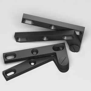 Colonial Bronze 6 Series Pivot Hinge 49 in Matte Graphite (MGRA)