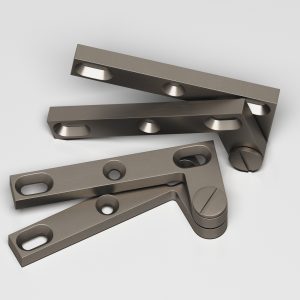 Colonial Bronze 6 Series Pivot Hinge 45 in Matte Pewter (M15B)