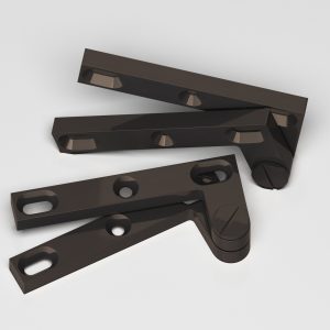 Colonial Bronze 6 Series Pivot Hinge 34 in Dark Statuary Bronze (20A)