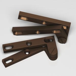 Colonial Bronze 6 Series Pivot Hinge 31 in Matte Oil Rubbed Bronze (M10B)