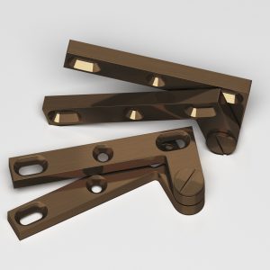 Colonial Bronze 6 Series Pivot Hinge 26 in Light Statuary Bronze (20)