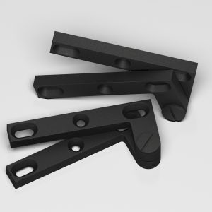 Colonial Bronze 6 Series Pivot Hinge 25 in Frost Black™ (19F)