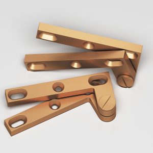 Colonial Bronze 6 Series Pivot Hinge 21 in Matte Satin Bronze (M10)