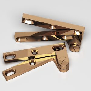 Colonial Bronze 6 Series Pivot Hinge 19 in Polished Bronze (9)