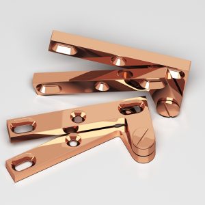 Colonial Bronze 6 Series Pivot Hinge 13 in Polished Copper (CU)