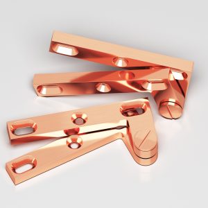 Colonial Bronze 6 Series Pivot Hinge 14 in Satin Copper (SCU)