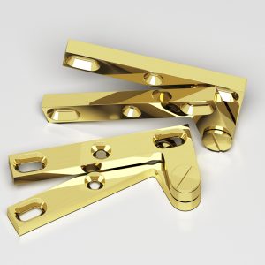 Colonial Bronze 6 Series Pivot Hinge 2 in Unlacquered Polished Brass (3A)