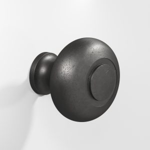Colonial Bronze 1920 1930 Series 24 in Distressed Satin Black (D19))