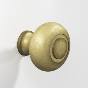 Colonial Bronze 1920 1930 Series 9 in Distressed Antique Brass (D5)