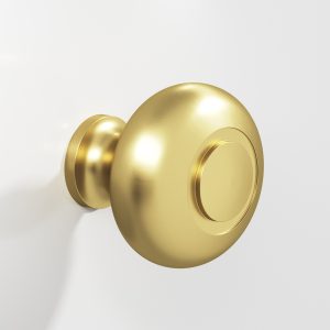Colonial Bronze 1920 1930 Series 7 in Matte Satin Brass (M4)