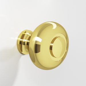 Colonial Bronze 1920 1930 Series 2 in Unlacquered Polished Brass (3A)