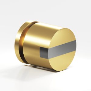 Colonial Bronze 1386 1387 Series 3a in Satin Brass with Graphite (4XGRA)