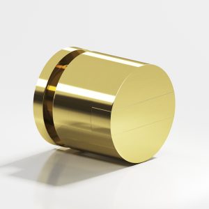Colonial Bronze 1386 1387 Series 2 in Unlacquered Polished Brass (3A)