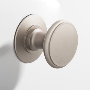 Colonial Bronze Series 1384 43 in Matte Satin Nickel (M15)
