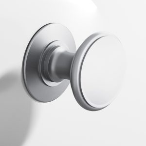 Colonial Bronze Series 1384 38 in Matte Satin Chrome (M26D)