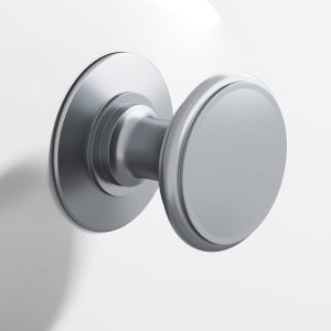 Colonial Bronze Series 1384 37 in Satin Chrome (26D)