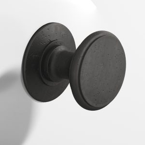 Colonial Bronze Series 1384 24 in Distressed Satin Black (D19))