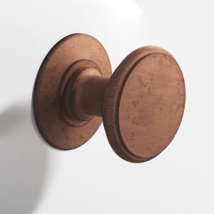 Colonial Bronze Series 1384 18 in Distressed Antique Copper (D11)