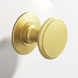 Colonial Bronze Series 1384 7 in Matte Satin Brass (M4)