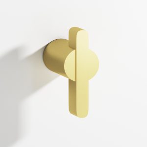 Colonial Bronze Series 1330 1331 7 in Matte Satin Brass (M4)