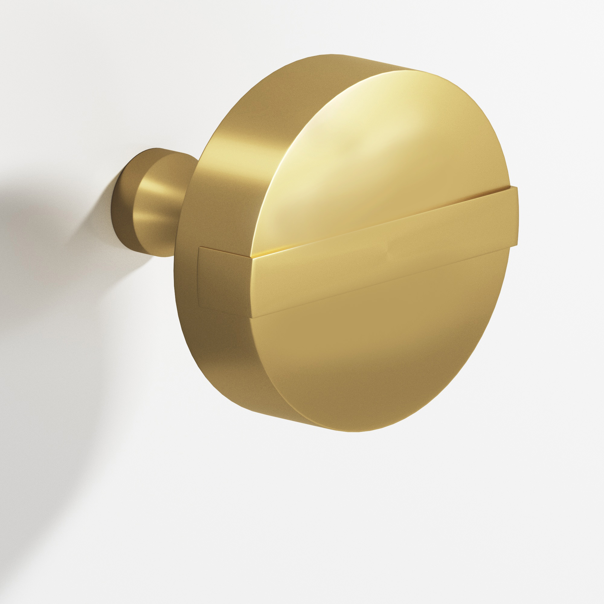 Colonial Bronze Series 1311 1312 3 in Satin Brass (4)