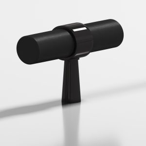 Colonial Bronze 1301 Series 22a In Satin Black with Matte Satin Black (19XM19)
