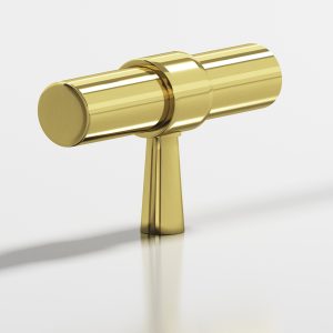 Colonial Bronze 1301 Series 2 in Unlacquered Polished Brass (3A)