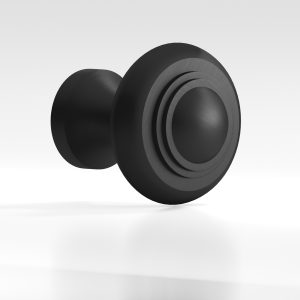 Colonial Bronze Series 674 675 676 23 in Matte Satin Black (M19)