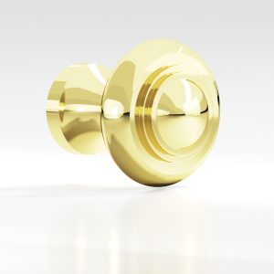 Colonial Bronze Series 674 675 676 2 in Unlacquered Polished Brass (3A)